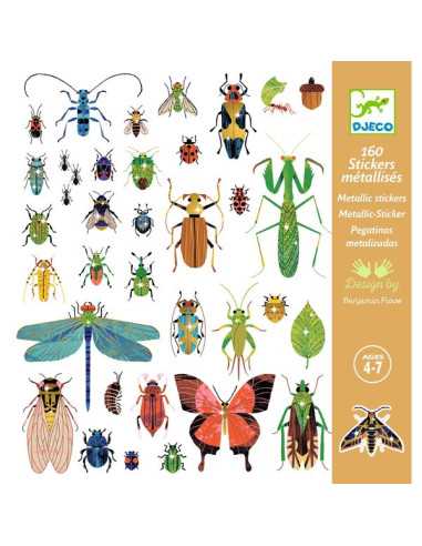 Stickers Microcosmos Djeco Loisirs créatifs enfant