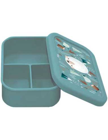 Lunch box en silicone Munchy l'ours -...