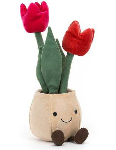 Peluche Pot de tulipes - Jellycat