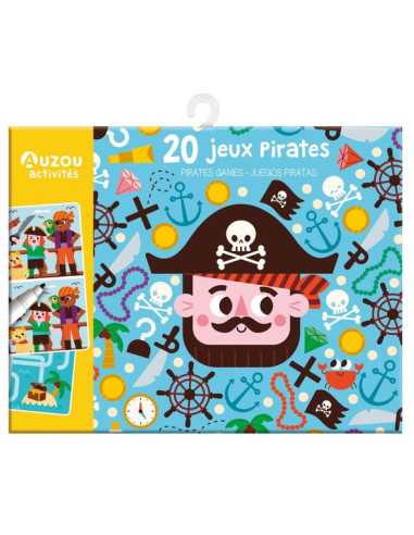 Ma pochette de 20 jeux pirates - Auzou