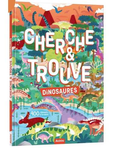 Livre Cherche et trouve Dinosaures -...