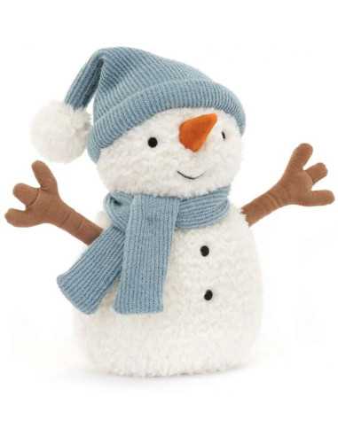 Peluche Sammie le bonhomme de neige -...