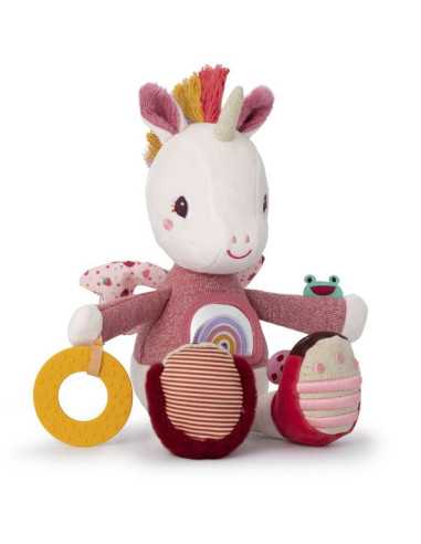 Peluche Léna licorne multi-activités...