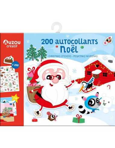 200 autocollants Noël - Auzou