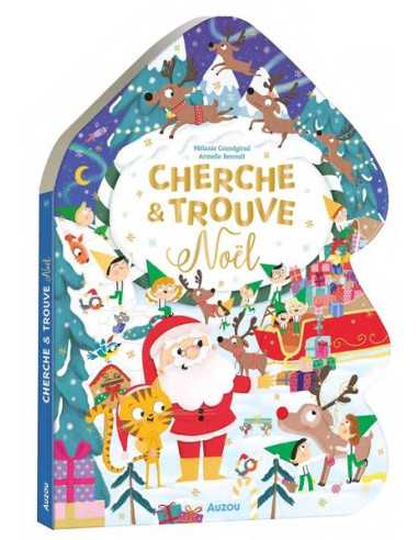 Livre Cherche et trouve Noël - Auzou