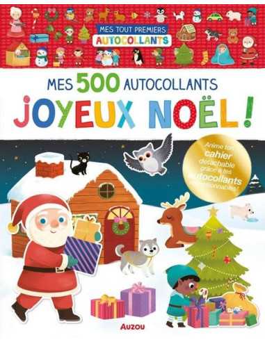 Mes 500 Autocollants Joyeux Noël - Auzou