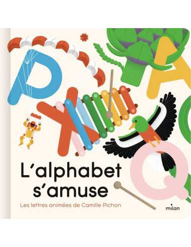 Livre L'alphabet s'amuse - Milan