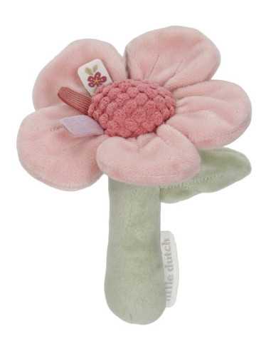 Hochet peluche fleur Fairy Garden -...