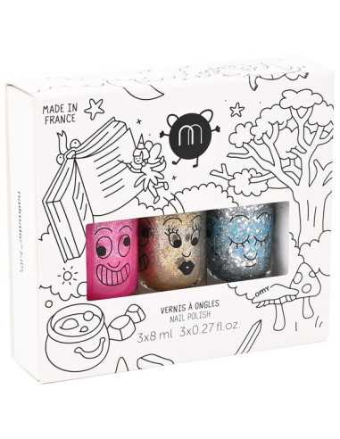 Coffret 3 vernis Féerique