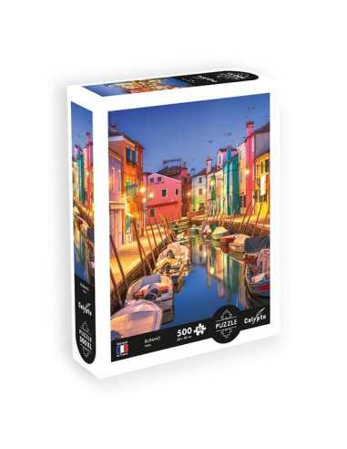 Puzzle Burano Italie 500 pièces XL -...