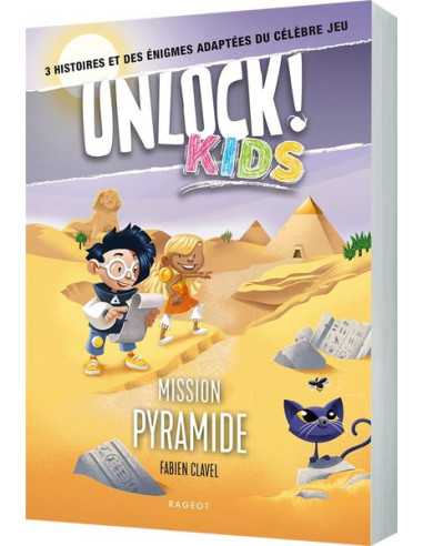 Livre jeu Unlock! Kids mission pyramides