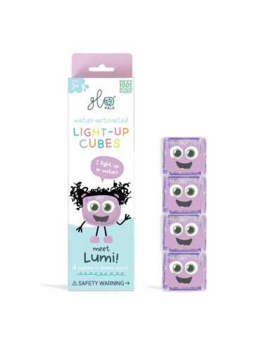 Cubes lumineux violets Lila - Glo Pals