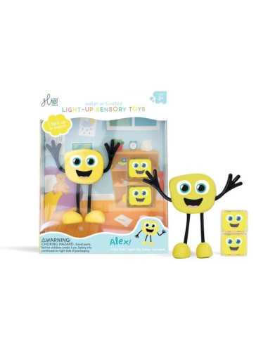 Coffret Personnage jaune Alex - Glo Pals