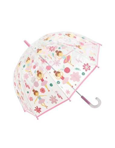 Parapluie ballerines transparent et...