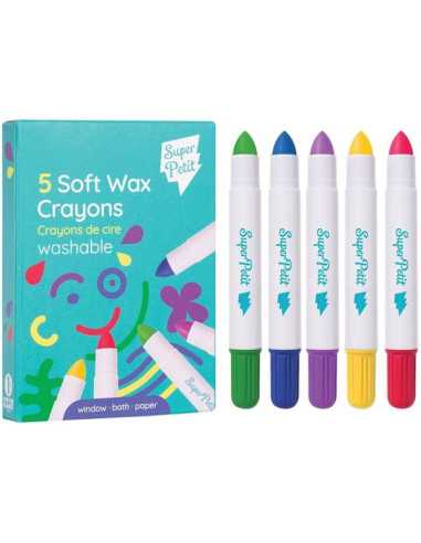 Crayons de cire lavables - Super Petit