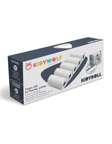 5 rouleaux de papier pour Kidyprint -...