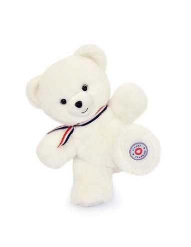 Peluche petit ours blanc L'ours...