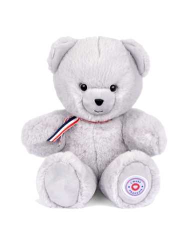 Peluche petit ours gris perle L'ours...