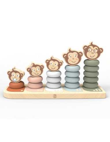 Empilable Monkey family - Speedy Monkey