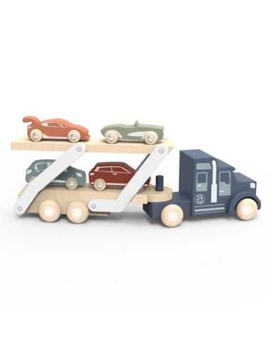 Camion transporteur en bois - Speedy...