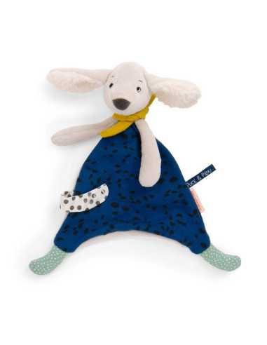 Doudou Pilou bleu Puce & Pilou -...