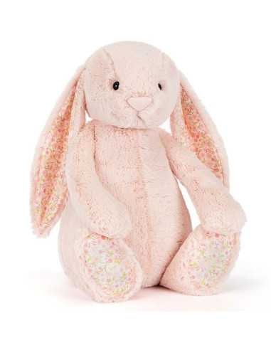 Grande peluche Lapin blush Cerise -...