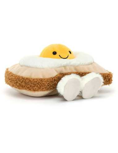 Peluche Egglantine l'oeuf sur toast -...