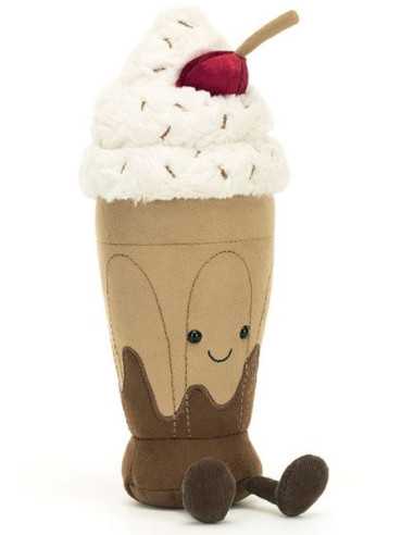 Peluche Milk-shake au chocolat -...