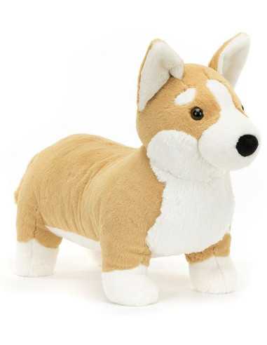 Grande peluche Chien Betty le corgi -...