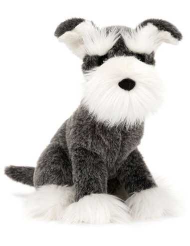 Peluche Chien Lawrence le schnauzer -...