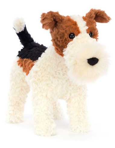 Peluche Chien Hector le Fox Terrier -...