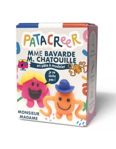 Mme Bavarde et Mr Chatouille en pâte...