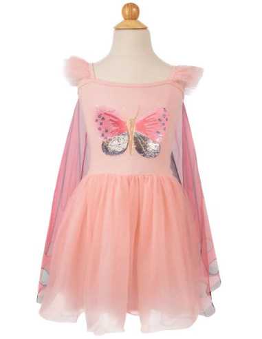 Robe de papillon sequins avec ailes...