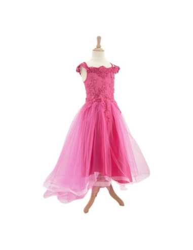 Robe de princesse Rose 5-7 ans - Labay