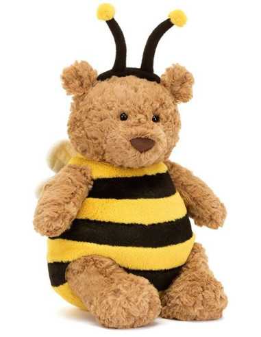 Peluche Bartholomew l'ours abeille -...