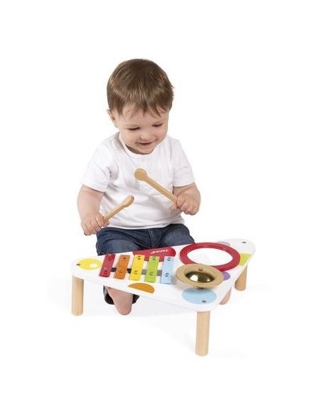 Table Musicale Instrument De Musique Enfant Janod Lapouleapois Fr