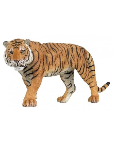 FLORMOON Figures d'animaux 4pcs Réaliste Tigre Blanc Modèle d'action  Plastique Animal Sauvage Apprentissage Fête des faveurs Jouets Éducatif  Jouets de