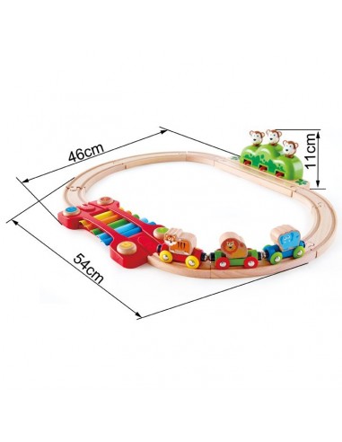 Hape musical sale train