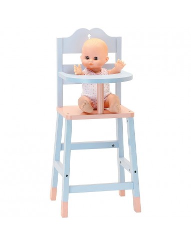 Chaise Haute En Bois Pour Poupee Petitcollin