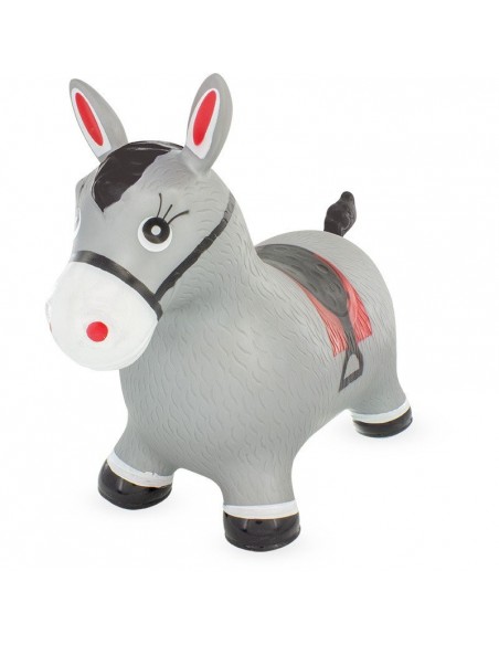 Cheval Sauteur Gris Ballon Sauteur Enfant Lapouleapois Fr