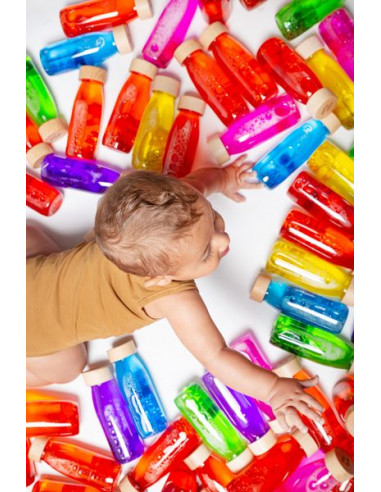 Bouteille sensorielle Wow Touch Bottle - Petit Boum - 0 à 3 ans
