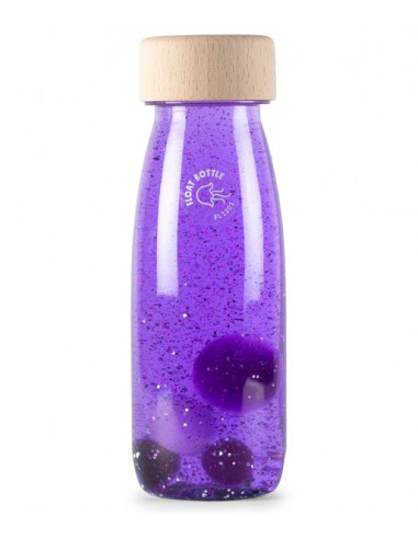 GOURDE,Purple--Bouteille'eau transparente Portable de grande
