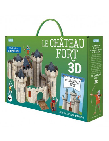 Décor Pop to play château médiéval 3D - Djeco