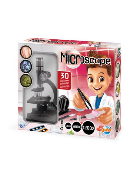 Buki - 3004 - Mini Lab Microscope - Jeux créatifs de 6 à 10 ans