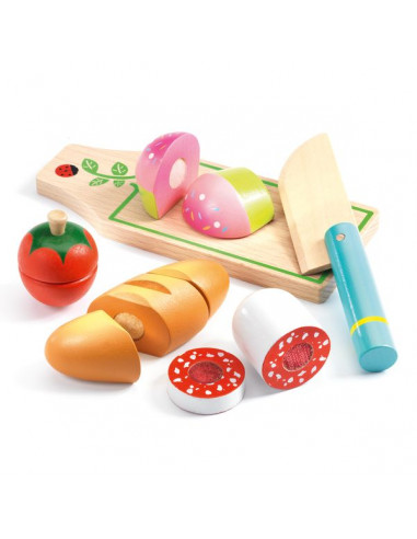 fruits et légumes à couper - Djeco - La maison de Mila