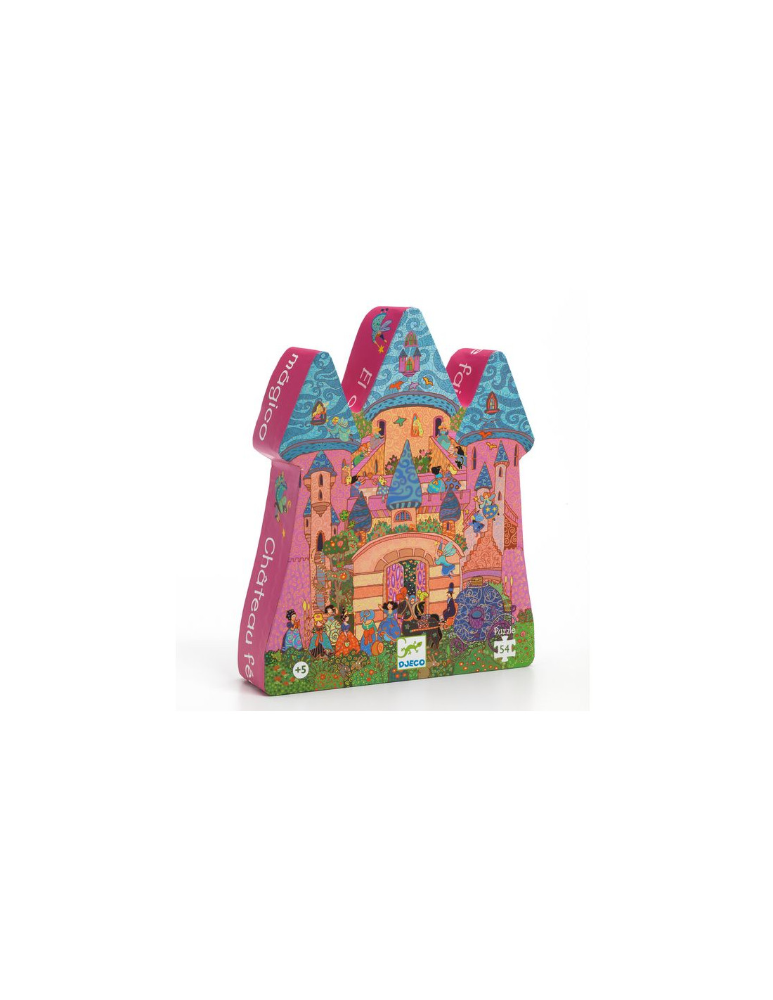Puzzle château féerique - jouet d'éveil enfant - Djeco 
