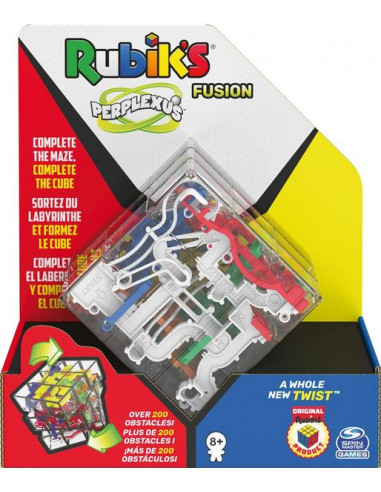 PERPLEXUS - Rubik's 3x3 - 6055892 - Labyrinthe Parcours 3D - Jeu d'Action  et de Réflexe - Jouet Enfant 8 Ans et + - Lebonjouet