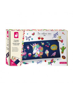 ZUOLUO Trousse Feutre et Crayon de Couleur Trousse Adolescente Fille Crayon  Cas Crayon Cas pour Adolescentes Mignon Mignon Crayon Cas Green :  : Cuisine et Maison