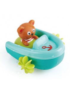 Hape - Jouet de bain panier de basket éléphant