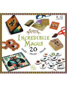 Heyzeibo Kit de Magie - 40 Tours de Magie Enfant, avec Baguette